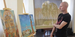 В Могилеве проходит уникальная выставка с участием российских художников